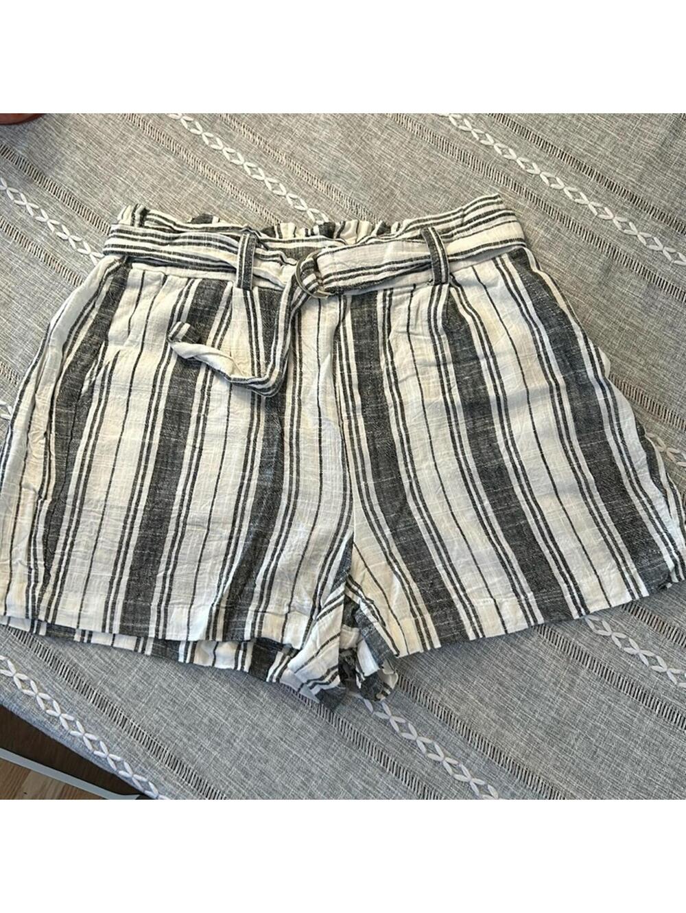New Look linen blend shorts